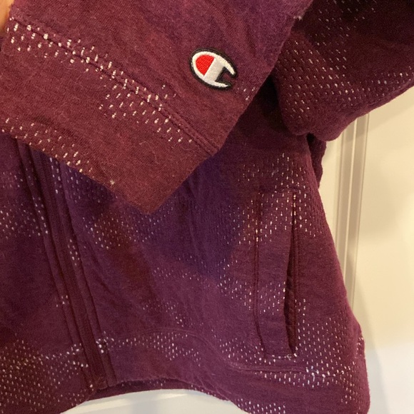 Champion Jacket XL Maroon - Picture 3 of 6